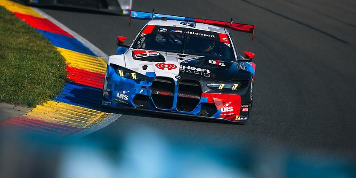 BMW M4 GT3 EVO celebrates its first win of the season at the Six Hours of the Glen