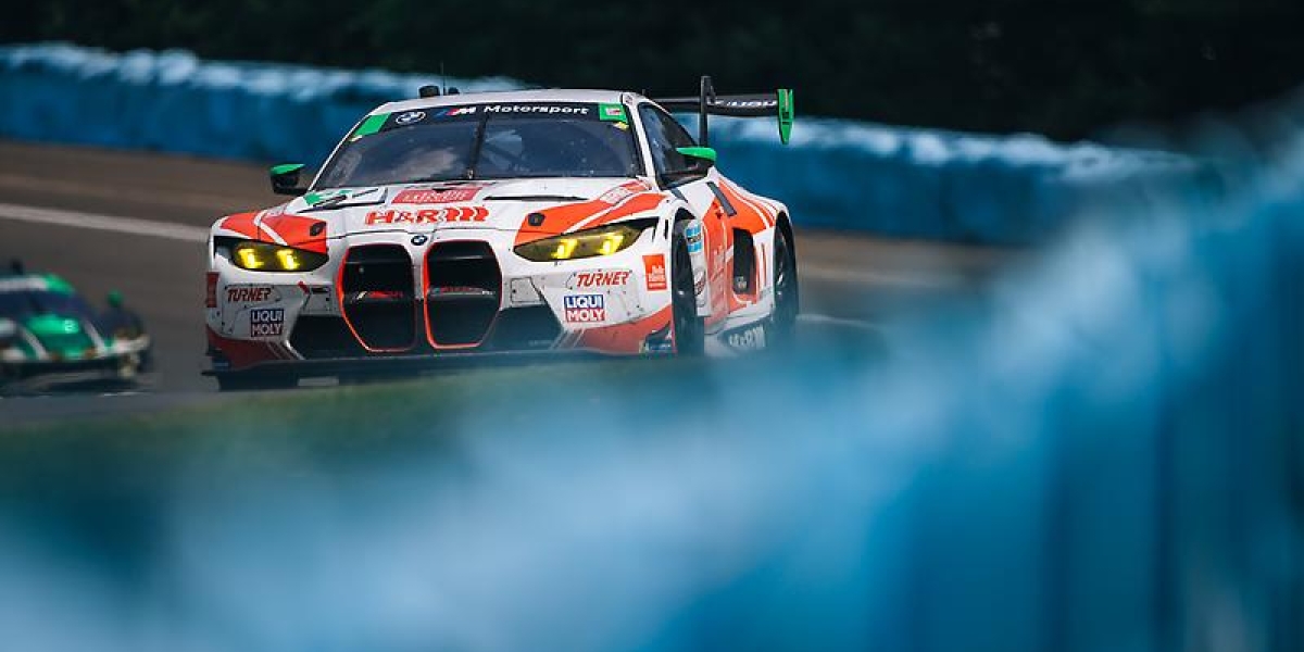 BMW M4 GT3 EVO celebrates its first win of the season at the Six Hours of the Glen