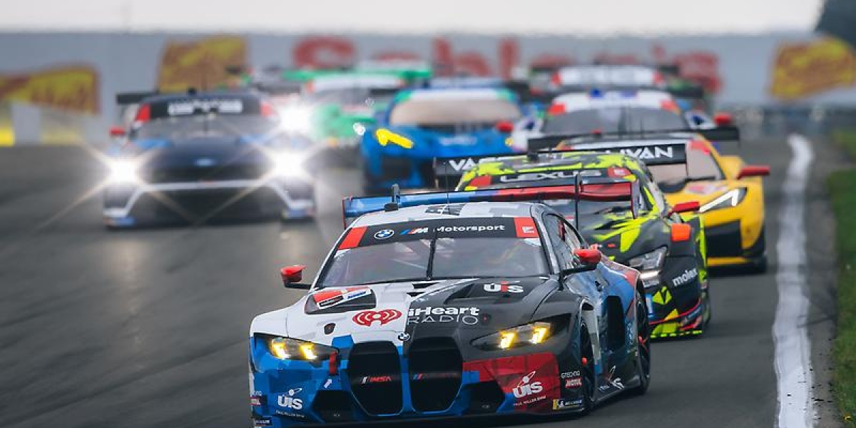 BMW M4 GT3 EVO celebrates its first win of the season at the Six Hours of the Glen