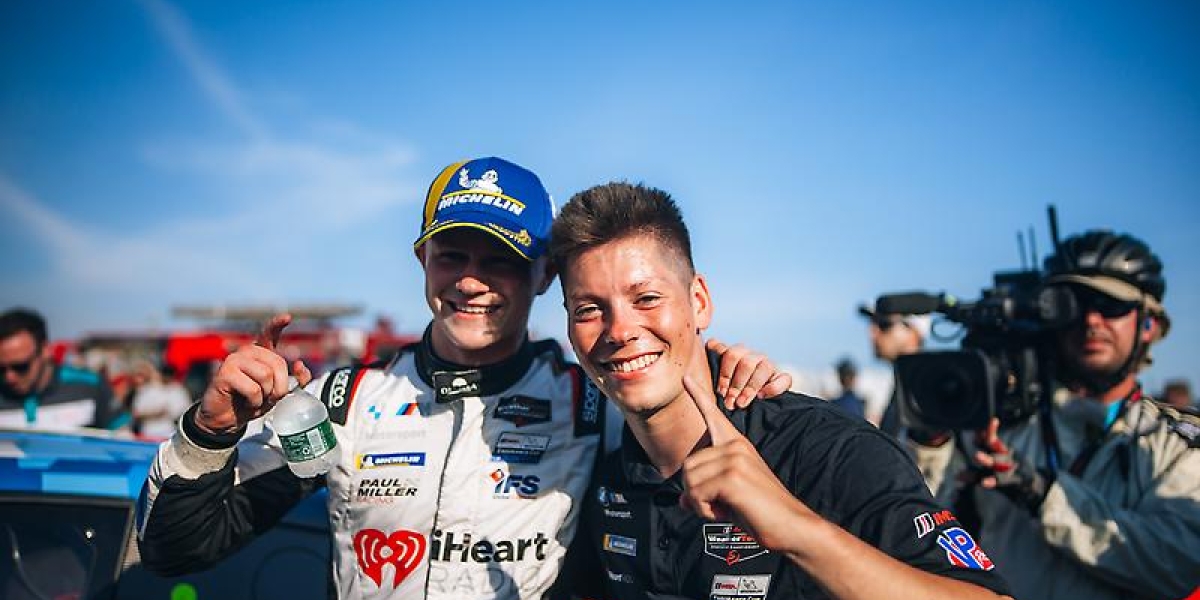 BMW M4 GT3 EVO celebrates its first win of the season at the Six Hours of the Glen