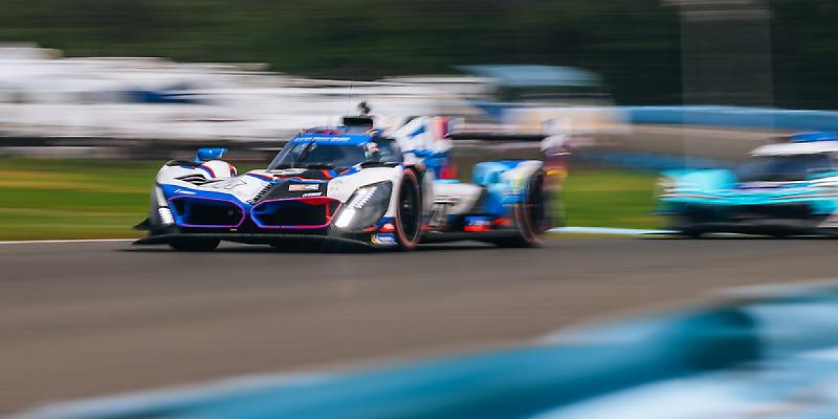 BMW M4 GT3 EVO celebrates its first win of the season at the Six Hours of the Glen