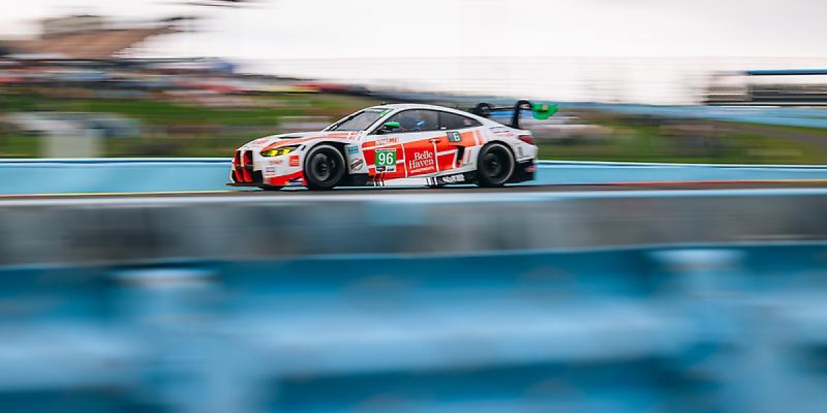 BMW M4 GT3 EVO celebrates its first win of the season at the Six Hours of the Glen