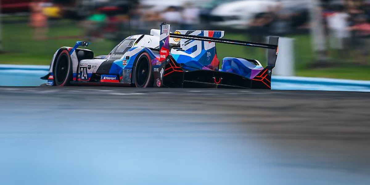 BMW M4 GT3 EVO celebrates its first win of the season at the Six Hours of the Glen